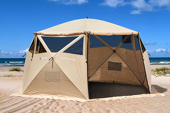 Шатер Higashi Yurta Сamp Sand - Шатры и тенты - Шатры - Быстросборные - Интернет магазин палаток ТурХолмы